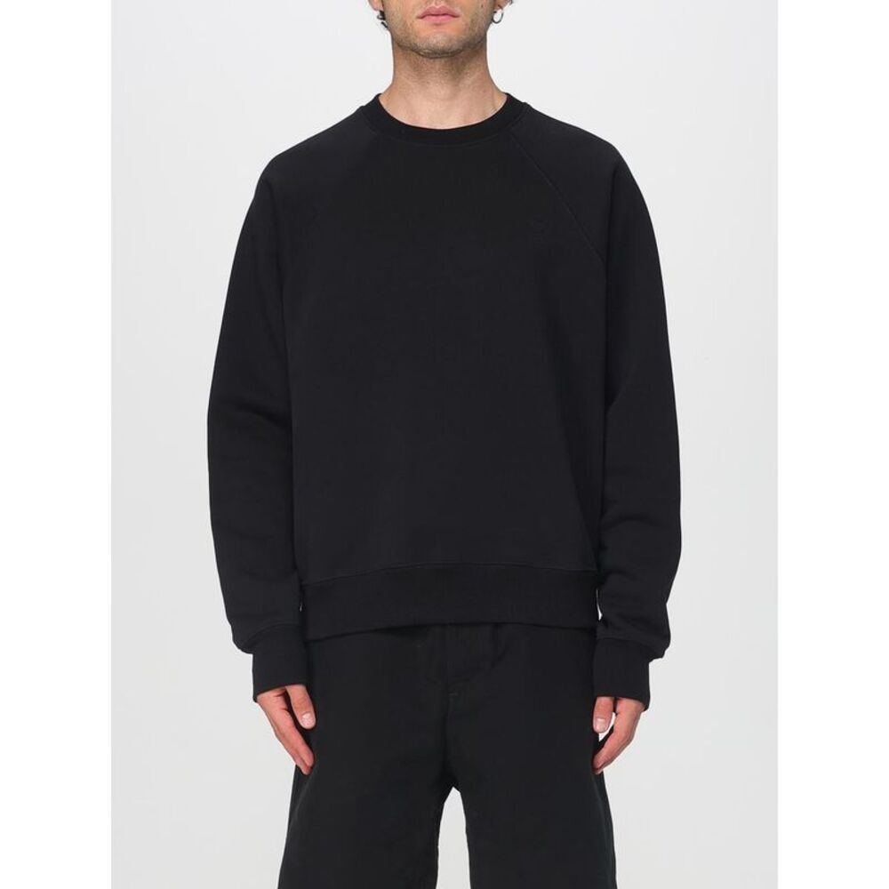 Ami Paris Black Cotton Men's Sweatshirt